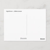 Carte Postale Danseuse d'aigle (Dos)