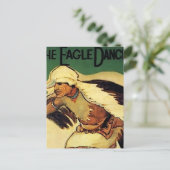 Carte Postale "Danseuse d'aigle" Western Art de Gerald Cassidy (Debout devant)