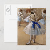 Carte Postale Danseuse (Danseuse), Edgar Degas (Devant / Derrière)