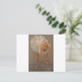 Carte Postale danseuse de ballet (Debout devant)