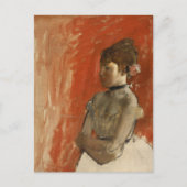 Carte Postale Danseuse de ballet aux bras croisés | Edgar Degas (Devant)