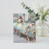 Carte Postale Danseuse de ballet Degas Dansers d'art Peinture (Debout devant)