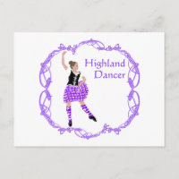 Danseuse des Highlands écossais Noeud celtique Vio