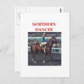 Carte Postale danseuse du nord (Devant / Derrière)