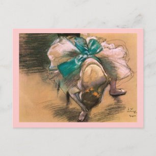 CARTE POSTALE DANSEUSE, EDGAR DEGAS