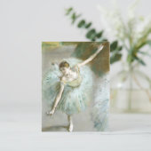 Carte Postale Danseuse en vert, Edgar Degas (Debout devant)