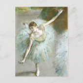 Carte Postale Danseuse en vert, Edgar Degas (Devant)