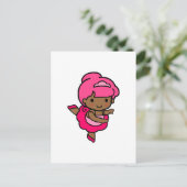 Carte Postale Danseuse fille (Debout devant)