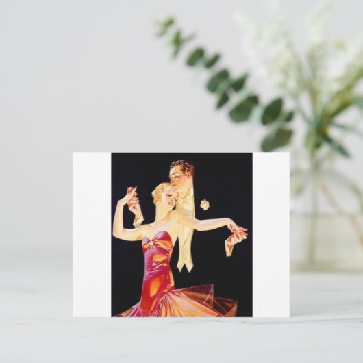 Carte Postale Danseuse Flapper (Debout devant)