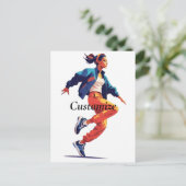 Carte Postale Danseuse Hip hop Thunder_Cove (Debout devant)