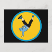 Carte Postale danseuse moderne style rue Hip hop (Devant)