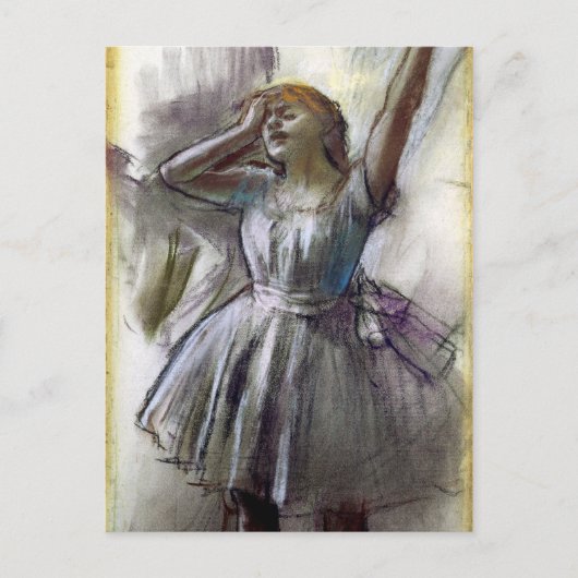 Carte Postale Danseuse Stretch par Degas (Devant)