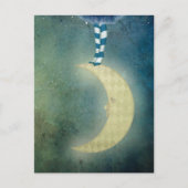 Carte Postale danseuse sur la lune (Devant)