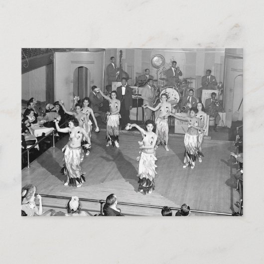 Carte Postale Danseuses de cabaret, 1941 (Devant)