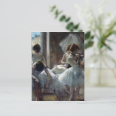 Carte Postale Danseuses d'Edgar Degas (Debout devant)