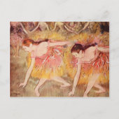 Carte Postale Danseuses qui plient Edgar Degas (Devant)