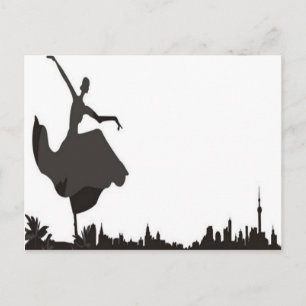 Carte Postale Dansez Avec La Skyline