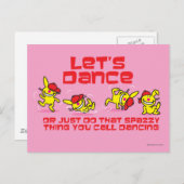 Carte Postale Dansons (Devant / Derrière)