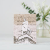 Carte Postale Dante Alighieri - avec Divine Comedy versets (Debout devant)