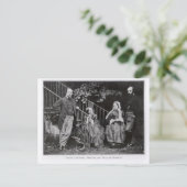 Carte Postale Dante, Christina, Frances et William Rossetti (Debout devant)