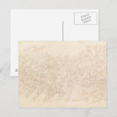 Carte Postale Dante et Béatrice, de Dante's `Divine (Devant / Derrière)