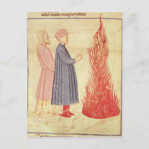 Carte Postale Dante et Virgile reconnaissent Ulysees