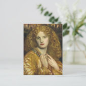 Carte Postale Dante Gabriel Rossetti : Hélène de Troy (Debout devant)