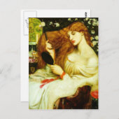 Carte Postale Dante Gabriel Rossetti - Lady Lilith (Devant / Derrière)