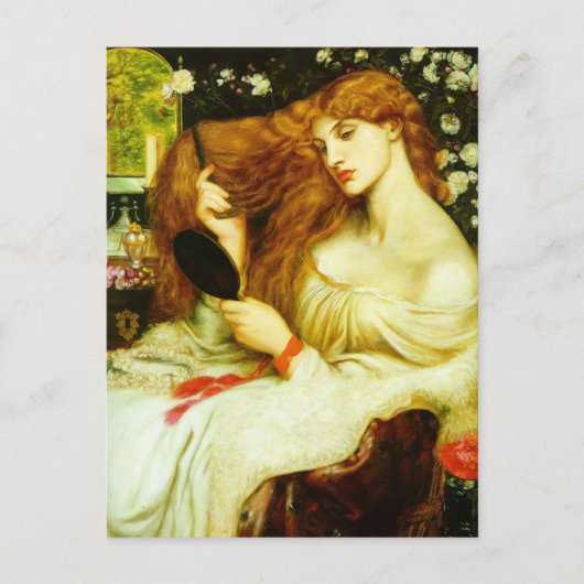 Carte Postale Dante Gabriel Rossetti - Lady Lilith (Devant)