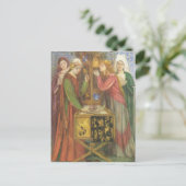 Carte Postale Dante Gabriel Rossetti - Le Closet Bleu (Debout devant)