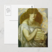 Carte Postale Dante Gabriel Rossetti : Pandora (Devant / Derrière)