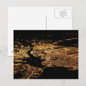 Carte postale d'antenne de métro de New York (Devant / Derrière)