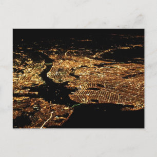 Carte postale d'antenne de métro de New York