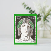 Carte postale Dante's Inferno, Canto II (Debout devant)