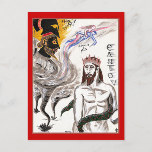 Carte Postale Dante's Inferno, Canto V Postcard