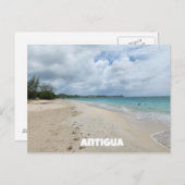 Carte postale d'Antigua (Devant / Derrière)