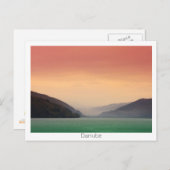 Carte Postale Danube (Devant / Derrière)