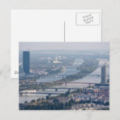 Carte Postale Danube et Nouveau Danube (Devant / Derrière)