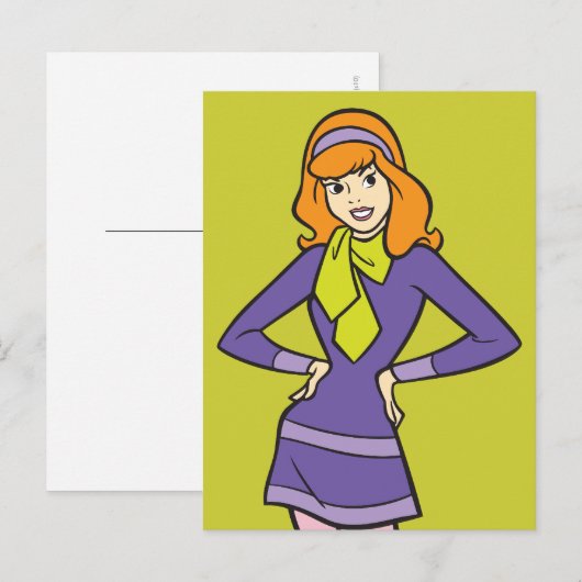 Carte Postale Daphne Hands sur les hanches (Devant / Derrière)