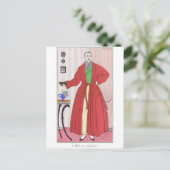 Carte Postale Dapper 1913 Homme portant une robe par Georges Bar (Debout devant)