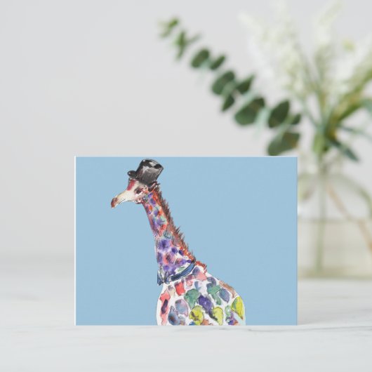 Carte postale Dapper Giraffe (Debout devant)