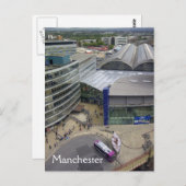 Carte postale d'approche station (Devant / Derrière)