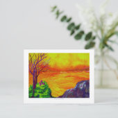 CARTE POSTALE d'arbre généalogique (Debout devant)