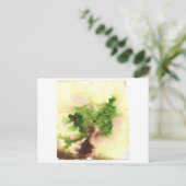 Carte postale d'arbre pâle (Debout devant)