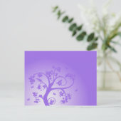 Carte postale d'arbre papillon (Debout devant)