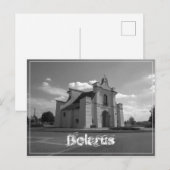 Carte postale d'architecture de Belarus Niasviž Ne (Devant / Derrière)
