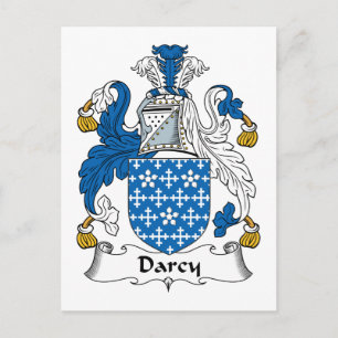 Carte Postale Darcy Family Crest