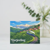 Carte Postale Darjeeling Inde (Debout devant)