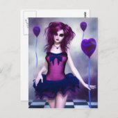 Carte postale Dark Amusement (Devant / Derrière)