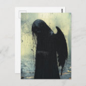 Carte Postale Dark Angel Fantasy (Devant / Derrière)